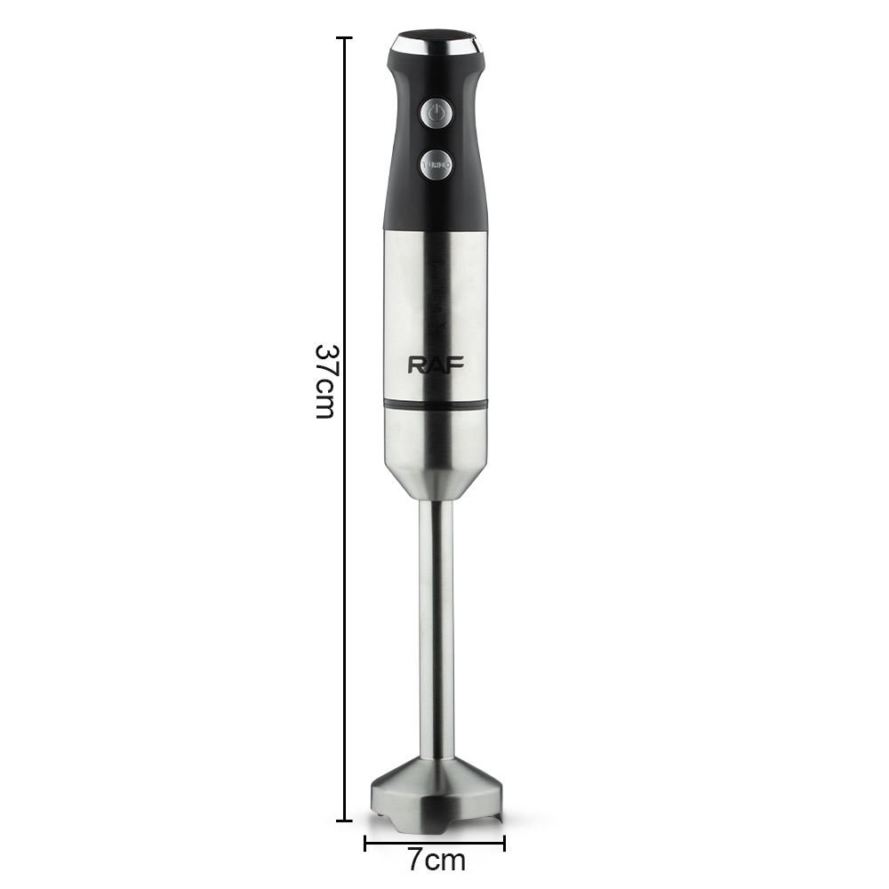 Hand Blender with stainless steel blades for smoothies and sauces