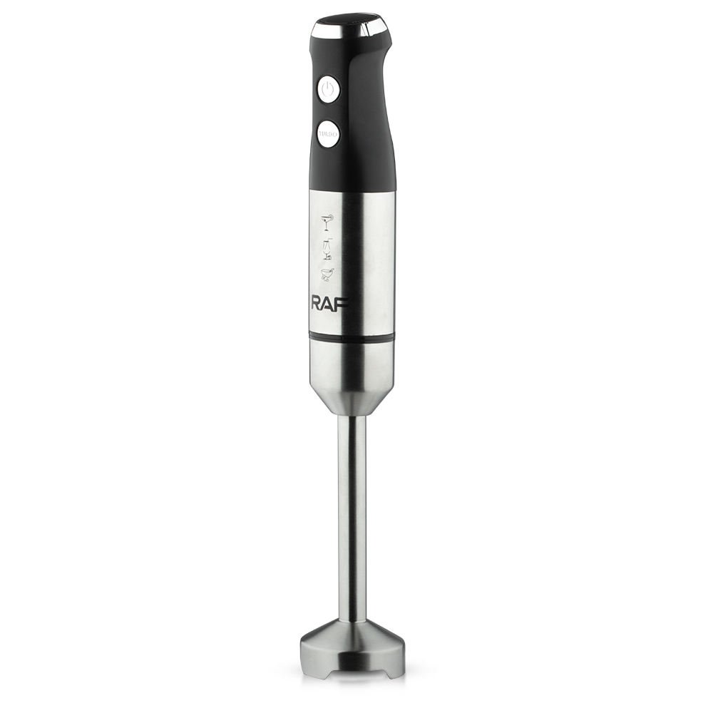 Hand Blender with stainless steel blades for smoothies and sauces