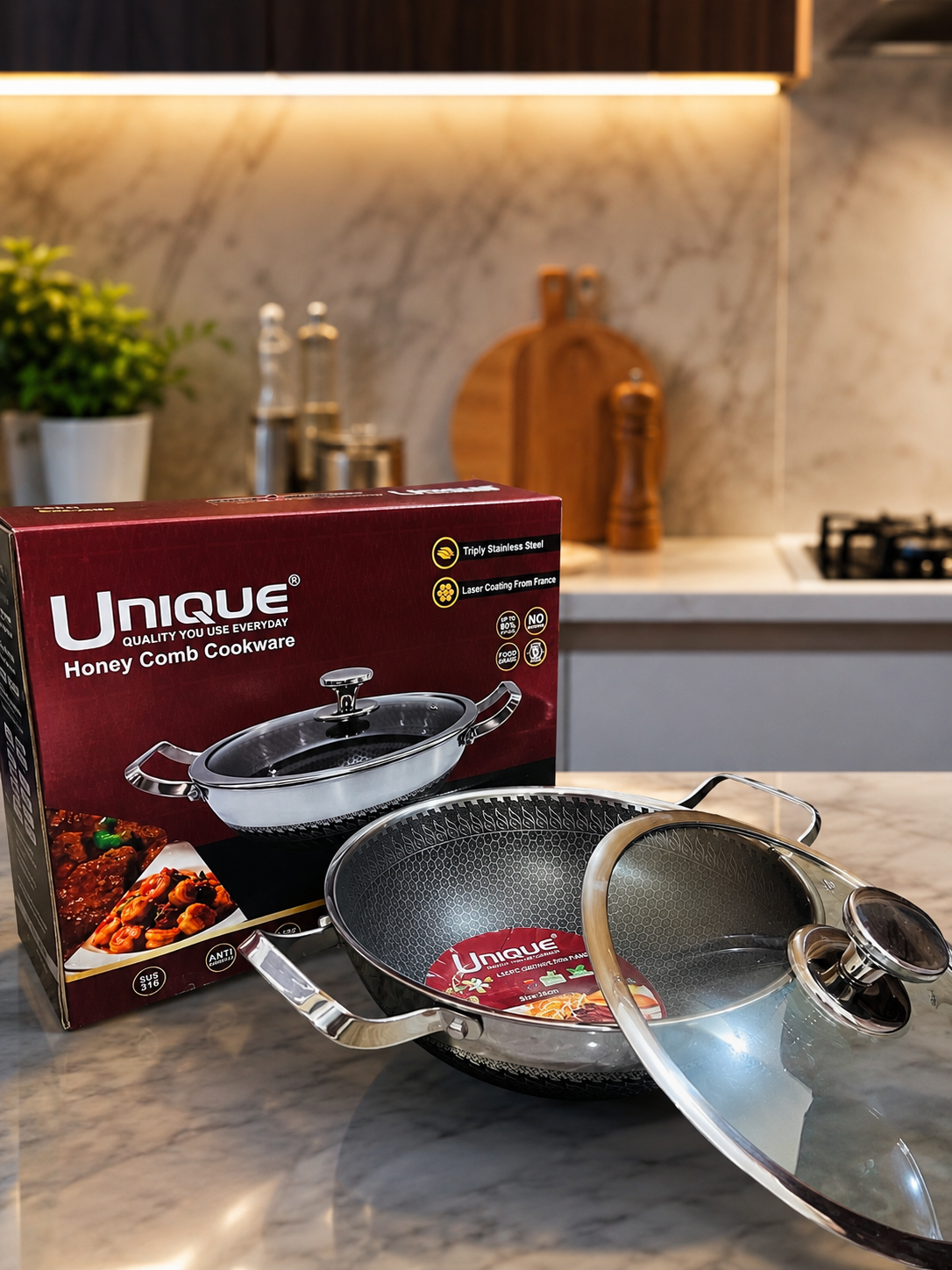 30cm Premium Honeycomb Korai – Unique France - Image 3