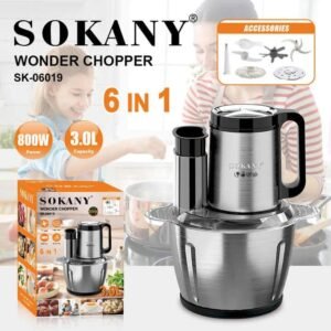 Sokany 6 in 1 wonder chopper